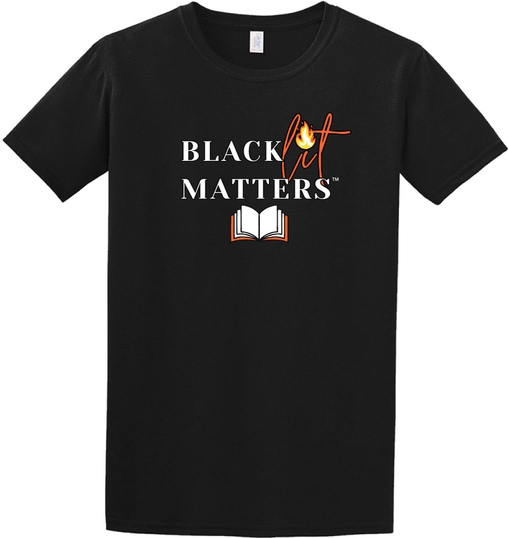 Black Lit Matters Black T-shirt